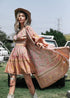 Women’s Chic Meadow Boho Kimono Dress